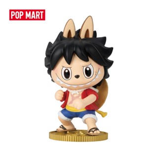 POPMART泡泡瑪特 THE MONSTERS× 航海王系列手辦 labubu 拉布布 潮玩盲盒擺件