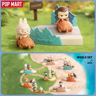 POPMART泡泡瑪特 THE MONSTERS 一起玩遊戲系列場景手辦 labubu 拉布布 潮玩盲盒擺件