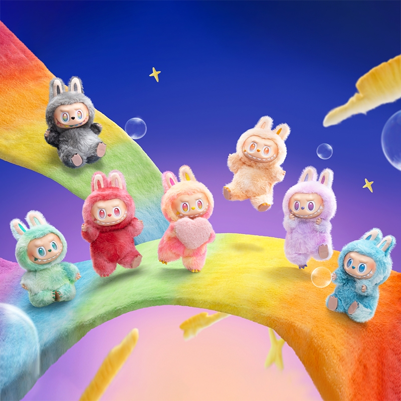 POP MART 泡泡瑪特 THE MONSTERS 前方高能系列 - 搪膠毛絨掛件盲盒 潮玩毛絨擺件