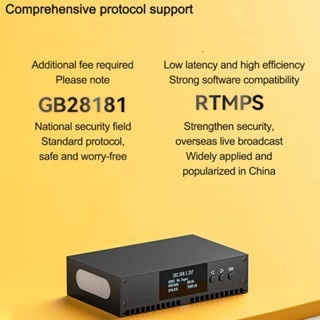 Link Pi ENCS1 3G SDI 編碼器 NDI 解碼器 4K 1080P RTMP H265 直播/推流 2G