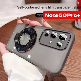 適用於 infinix Note 50 Pro Plus Pro+ 50X 2025 手機殼磁性支架支架外殼 Note5