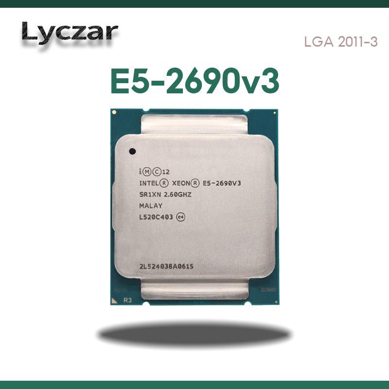 英特爾 Intel Xeon E5 2690v3 處理器 LGA 2011-3 2.6GHz 30M12 核 135W