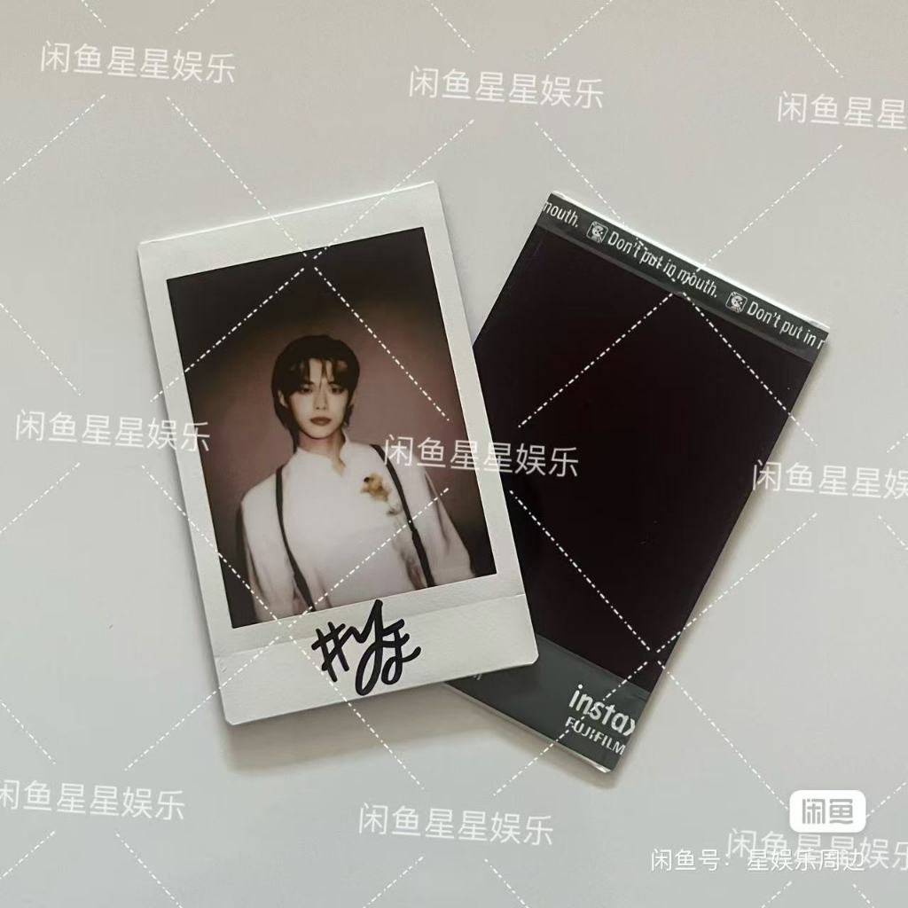 TXT崔然竣親筆簽名拍立得3寸