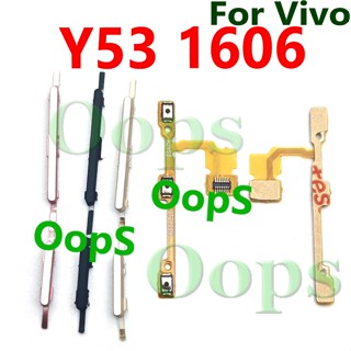 電話音量電源按鈕開關開關按鈕 Flex 適用於 Vivo Y53 1606 Y53A 帶狀電纜更換