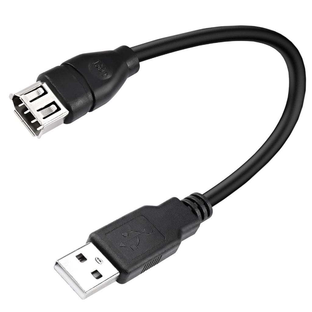Firewire IEEE 1394 6 針母頭轉 USB 2.0 公頭轉換器電纜線硬盤