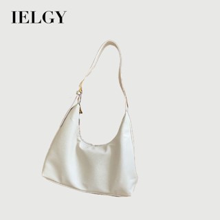 IELGY 大容量斜揹包 女士高階感腋下包 韓版通勤托特包