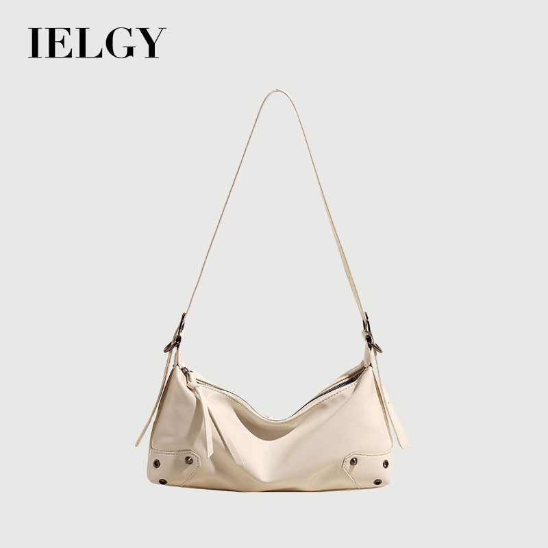 IELGY  美拉德辣妹腋下包 洋氣百搭單肩斜背包