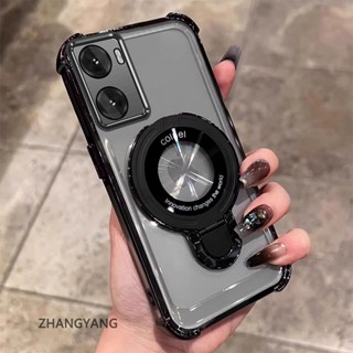 OPPO A57 4G 2022 A57 5G 2022 A77 A77s 美學新設計手機殼電鍍四角防摔功能TPU軟殼帶