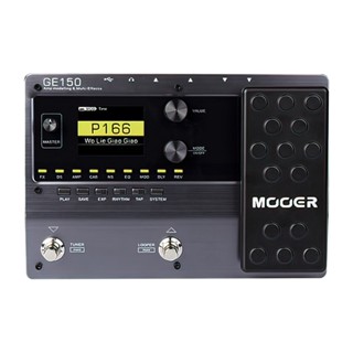 MOOER魔耳GE150電吉他綜合效果器帶踏板箱體模擬LOOP鼓機IR取樣