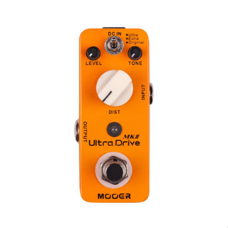 MOOER魔耳Ultra Drive MKⅡ失真吉他單塊效果器三種工作模式可選