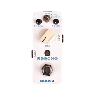 MOOER魔耳MDL2-Reecho數字延遲電吉他單塊效果器節拍器