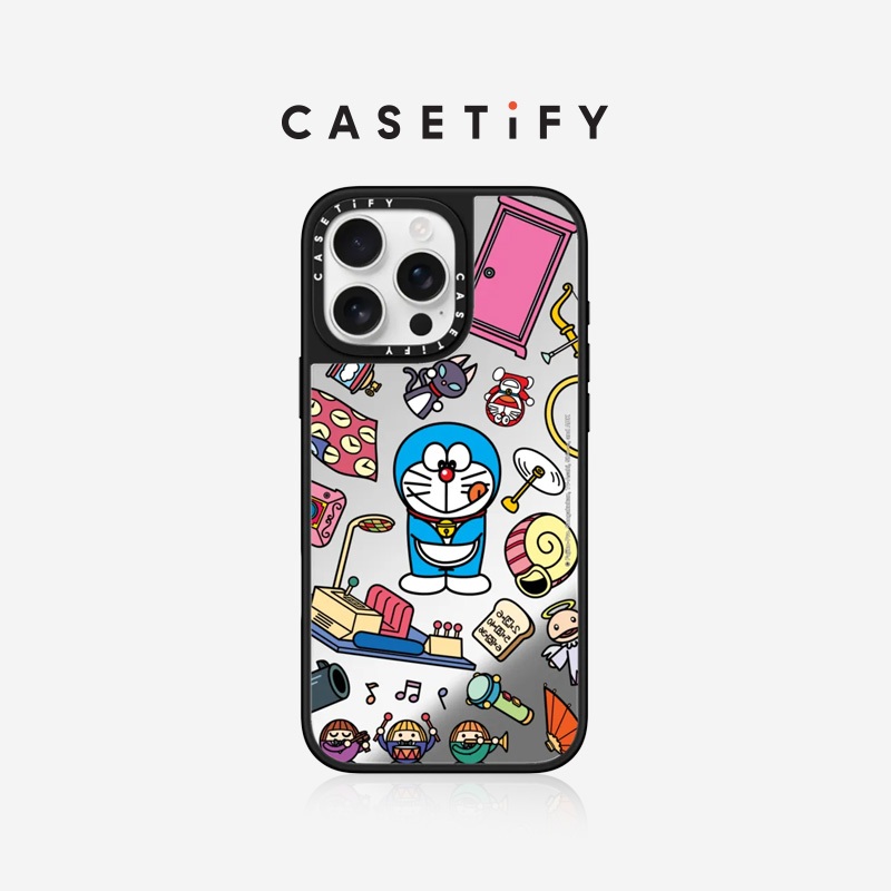 CASETIFY Doraemon保護殻 iPhone 16 Pro/16 Pro Max/15 Pro/15 Pro Max/15/16/Plus