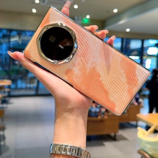 Honor Magic V3 VS3 V2 RSR VS2 V 錢包 VS 手機殼電鍍水彩圖案超薄後蓋