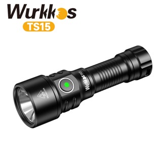 Wurkkos TS15 迷你強力 900LM SFT25R 14500 電池 401M USB C 充電燈 EDC 手