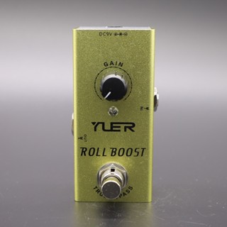電吉他效果器踏板 ROLL BOOST 真正的旁路增益