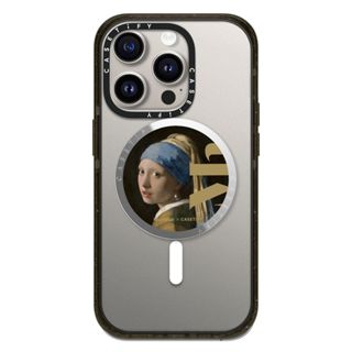 the mauritshuis x casetify 戴珍珠耳環的少女 snappy™ magsafe 手機支架