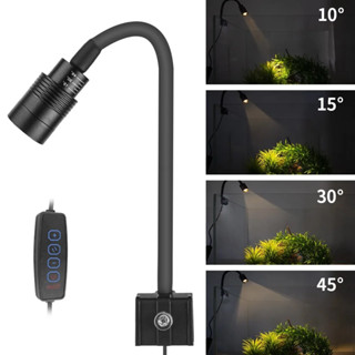 超薄 LED 水族燈照明植物生長燈 USB-5V 3W 水生植物照明魚缸防水夾式燈