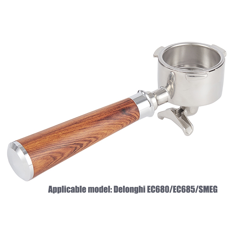 51mm Portafilter 帶雙噴嘴,適用於 Delonghi EC680/EC685/SMEG 咖啡機