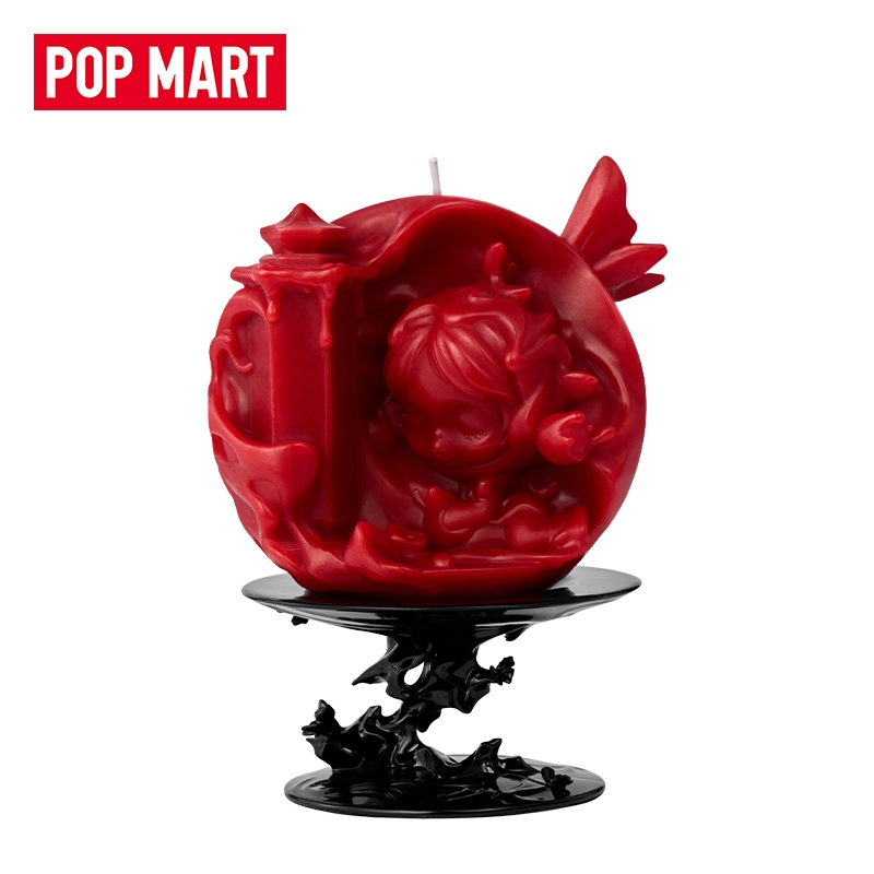 POPMART泡泡瑪特 SKULLPANDA「邸語」觀中景系列造型香薰蠟燭 潮流周邊衍生品