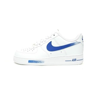 耐吉 Nike Air Force 1 Low '07 “皮革白色和藍色”經典多用途休閒運動鞋