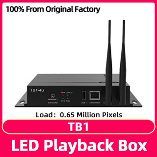 Novastar TB1多媒體播放箱USB口WiFi控制器HUB75全綵RGB模組LED顯示屏視頻處理器