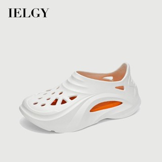 IELGY夏季Eva破洞鞋男涼鞋休閒防滑耐磨透氣拖鞋