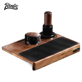 BINCOO 恆力壓粉錘 30磅 意式咖啡壓粉器套裝 布粉器水平恆定 咖啡器具 51MM/58MM
