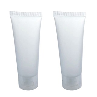 10 件裝 15ml/20ml/30ml/50ml/100ml 空便攜式旅行管擠壓化妝品容器奶油乳液塑膠磨砂透明瓶