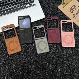 SAMSUNG 三星 Galaxy Z FLIP 6 5 4 3 FLIP6 FLIP5 FLIP4 手機殼羊皮圖案超薄