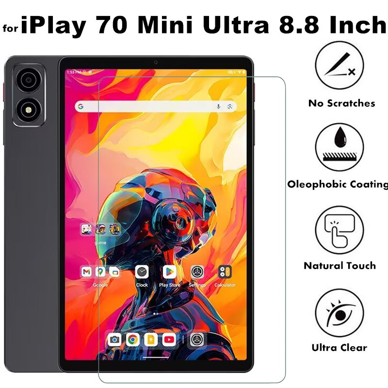 適用於 Alldocube iPlay 70 Mini Ultra 8.8 英寸 9H 鋼化玻璃防爆屏幕保護膜