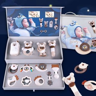 【工廠直髮】kaichi凱馳 新生兒高級禮盒 嬰兒玩具 0-3歲 啃咬 安撫 寶寶滿月見面禮物 哄睡神器 毛絨玩具