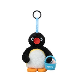 POPMART泡泡瑪特 Baby Molly × Pingu 快樂垂釣系列 - 搪膠毛絨掛件盲盒 潮玩盲盒擺件
