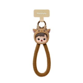 POPMART泡泡瑪特 HACIPUPU 動物貼貼系列 - 盲盒手機掛繩 潮流周邊衍生品