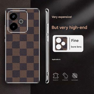 適用於Realme GT 7 Pro GT7 Pro 7Pro GT7Pro 5G 豪華格紋防震外殼軟邊防刮保護套 TP