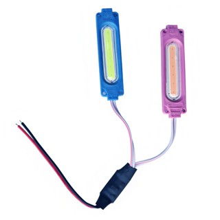 摩托車頻閃燈汽車閃光燈 LED 裝飾燈燒烤訊號燈警示燈 6 COB LED 閃爍駕駛燈適用於卡車拖車 SUV 12V 或