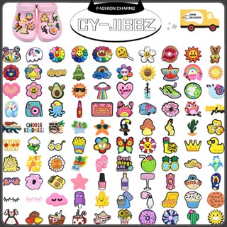 ✨CY-JIBBZ✨ 新款卡通 DREW 主題 Jibbitz Crocs PVC 鞋飾 DIY 裝飾女孩和男孩鞋針涼鞋
