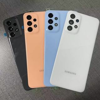 SAMSUNG 適用於三星 Galaxy A23 4G 後蓋電池盒後門外殼更換 SM-A235F + 鏡頭