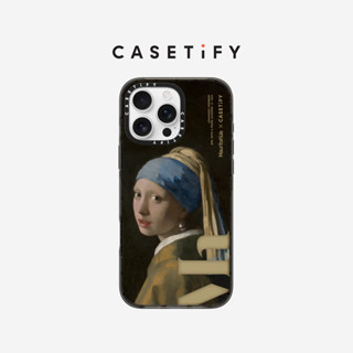 The Mauritshuis x CASETiFY 戴珍珠耳環的少女 適用於 手機殼 保護殼 iPhone 16Pro/16 Pro Max/15 Pro/15 Pro Max