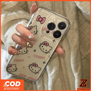 相容 Iphone 11 Iphone 16 PRO MAX 可愛線條 holle Kitty 防震 TPU 手機殼