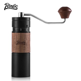 BINCOO 速刃手搖七星磨豆機 手磨意式手沖咖啡豆研磨器具 46mm大刀盤