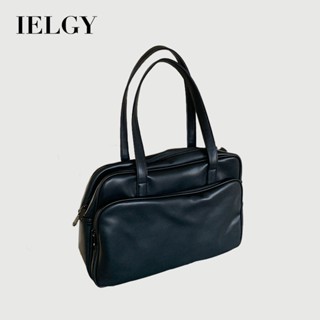 IELGY 百搭大容量托特包 女士高階感腋下包 小眾通勤斜揹包