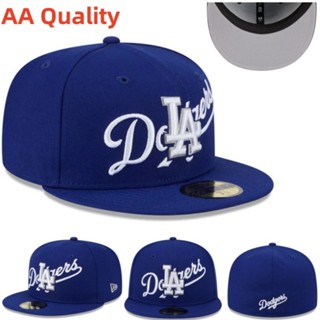 2025 AAAA New Era 59Fifty 洛杉磯道奇隊 Patch Pride 修身帽子寶藍色深藍色