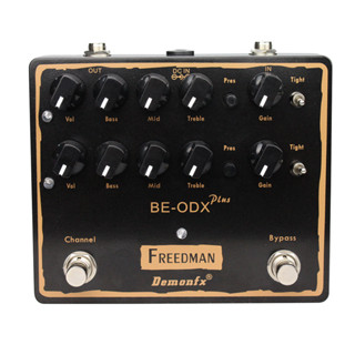 DemonFX NEW BE-ODX Plus BE-OD Deluxe Overdrive 失真合唱吉他效果踏板雙通道