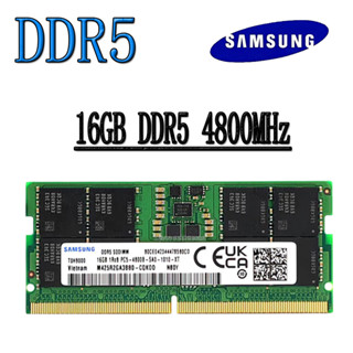 SAMSUNG 三星 DDR5 RAM 16GB DDR5 4800MHz PC5-38400S 筆記本電腦記憶體 262
