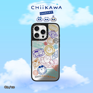 CASETIFY Chiikawa 保護殻 iPhone 13/ iPhone 14/ iPhone 15/ iPhone 16 吉伊卡哇旅行印章手機殼