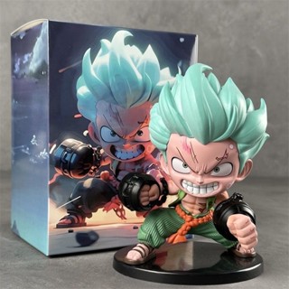 【現貨】海賊王 COS 變裝索隆 gk手辦 航海王 Q版 索隆 公仔模型 格鬥監獄牢鏈 二次元動漫擺件 周邊 男生 禮物