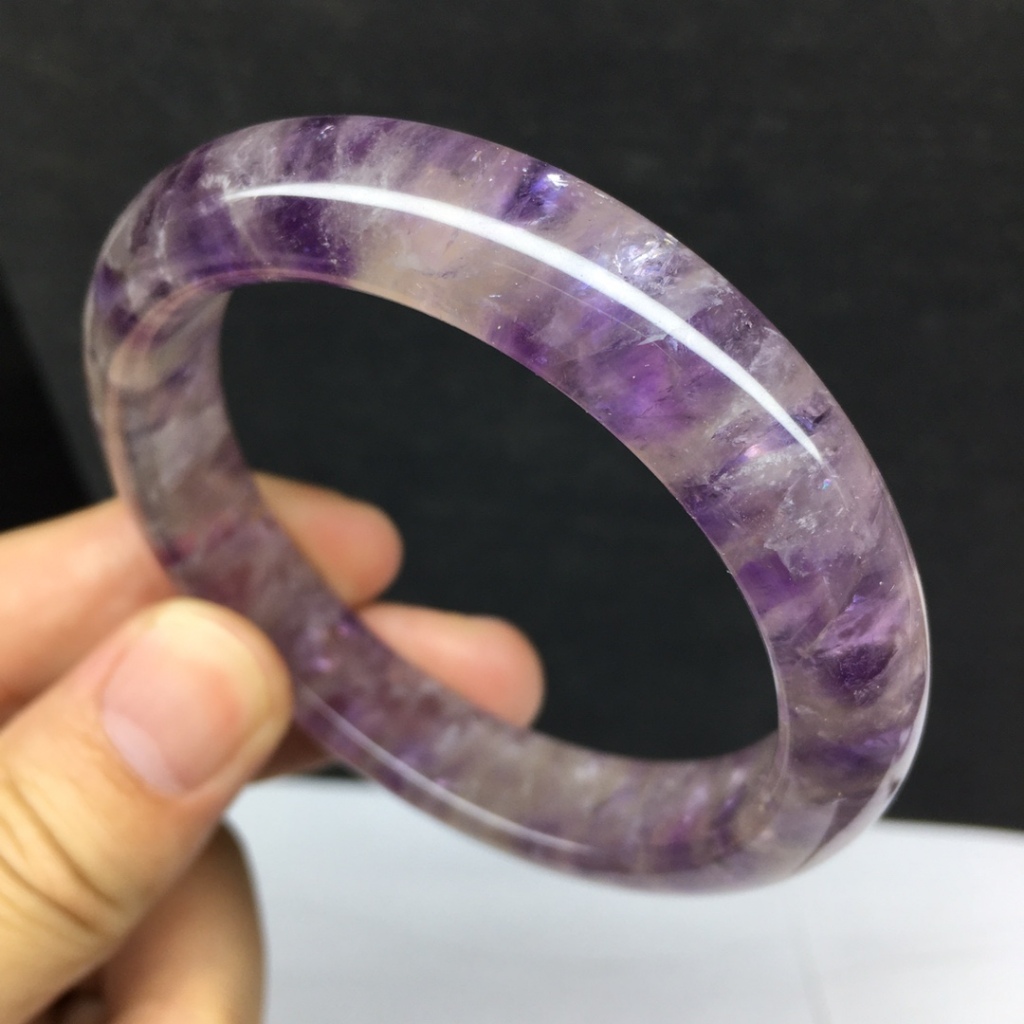 特價手鐲 天然紫兔毛手鐲 天然手鐲 紫兔毛水晶手鐲 招財手鐲 稀有手鐲 能量手鐲  女士手鐲 手環女 高檔  禮品 禮物