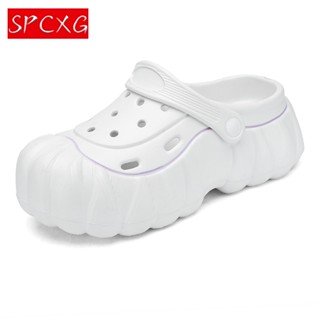 SPCXG 女士夏季時尚休閒厚底防滑耐磨涼鞋&-*&