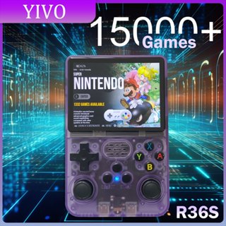 R36S 復古手持影片遊戲機 Linux 系統 3.5 英寸 IPS 螢幕 R35s Pro 便攜式袖珍影片播放器 64
