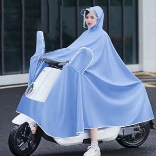 電動車雨披單人機車電瓶車雨衣暴雨遮腳加大文創/其他文化用品